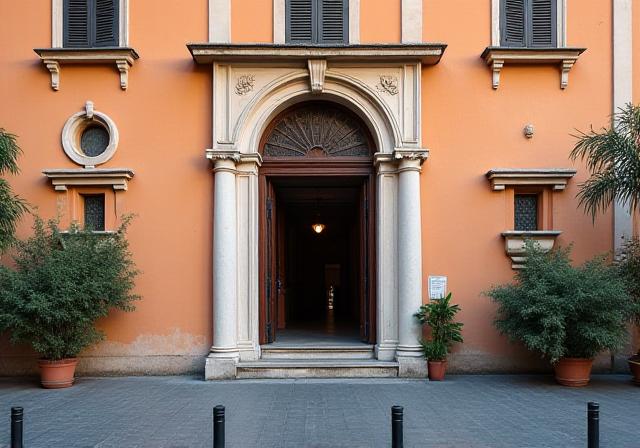 Esterno dello studio legale Ceramica Lex Advisors a Trastevere